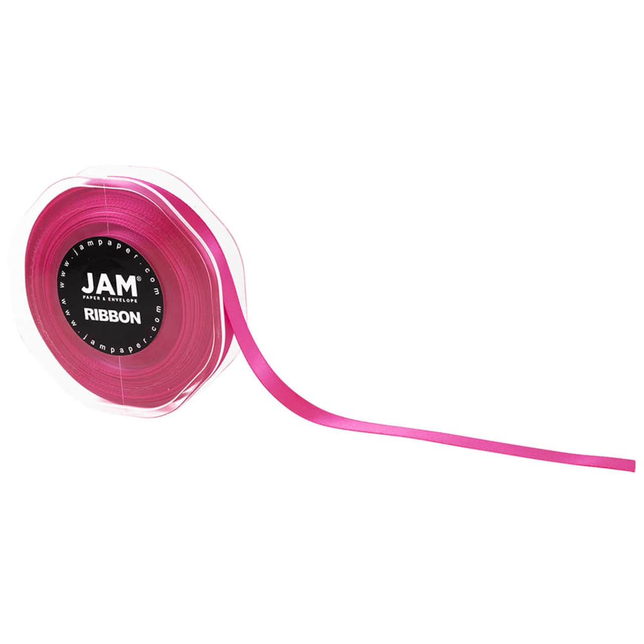 JAM Paper 3/8" x 25yd. Double Faced Satin Ribbon
